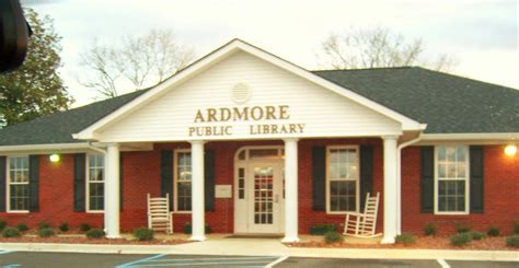 ardmore public library history.